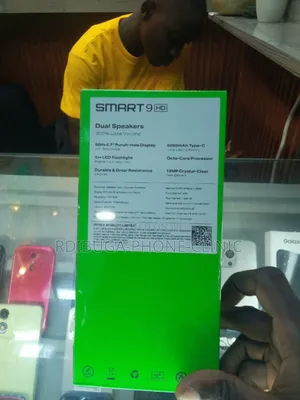 New Infinix Smart 9 64 GB Black