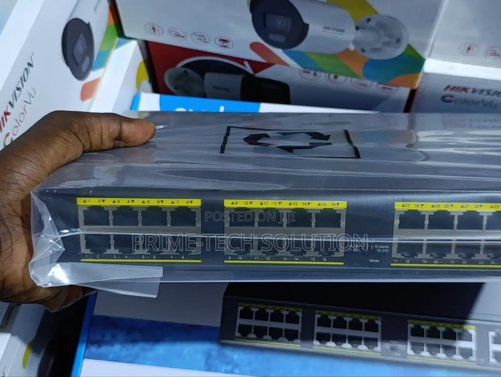 Cudys Poe Switch 24 Ports