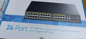 Cudys Poe Switch 24 Ports