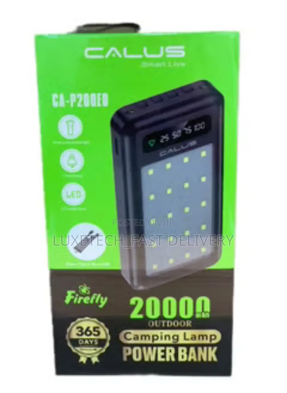 Calus Portable Charger With Fast Charging 20000 Mah