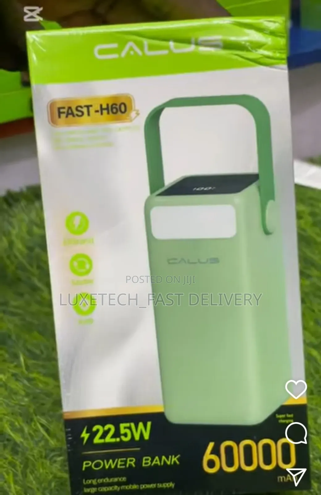 Calus Portable Charger Power Bank 60000mah