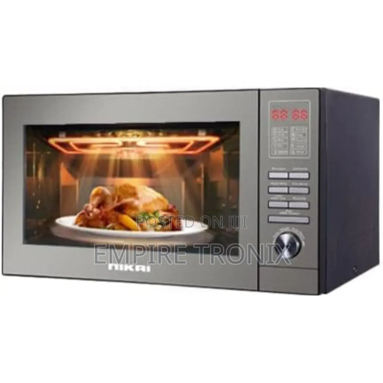 Nikai Microwave 25L 1000W With Grill Digital 5 LVL NMO250MDG