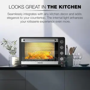 Nikai Oven 75L 2200W Oven, Rotisserie Function - NT75RCZ