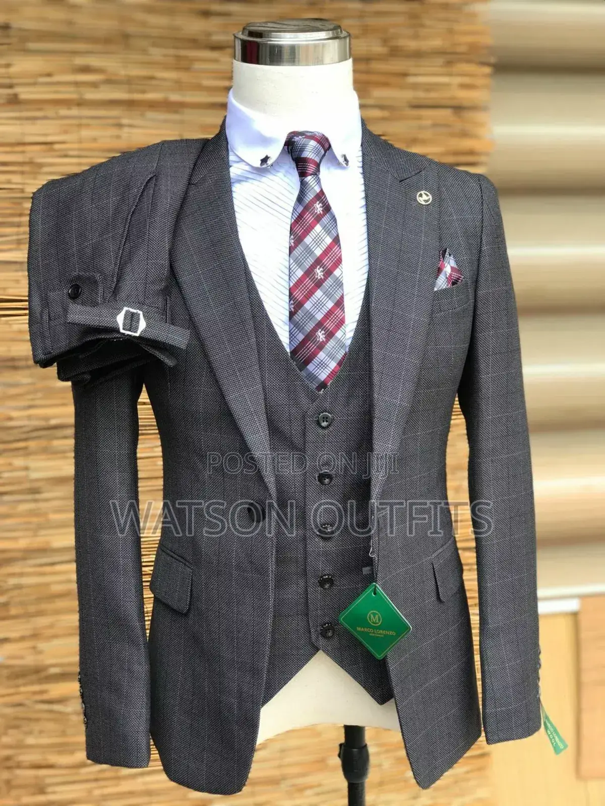 Suti Nzuri Mpya Za Charcoal Grey