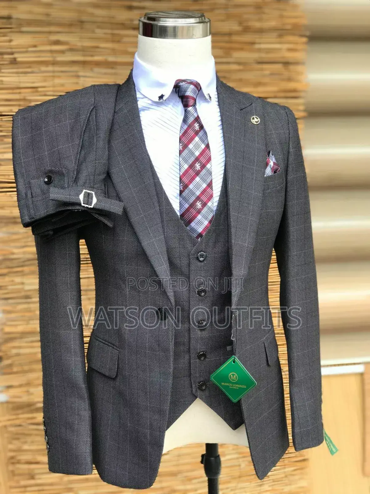 Suti Nzuri Mpya Za Charcoal Grey