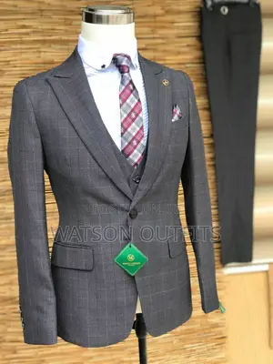 Suti Nzuri Mpya Za Charcoal Grey