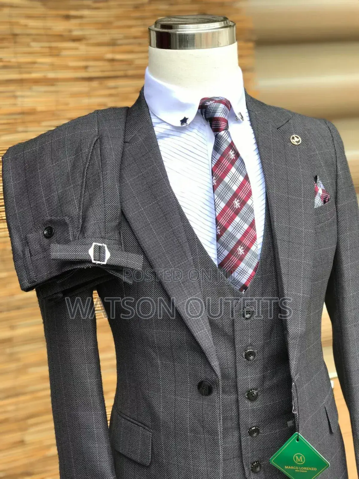 Suti Nzuri Mpya Za Charcoal Grey