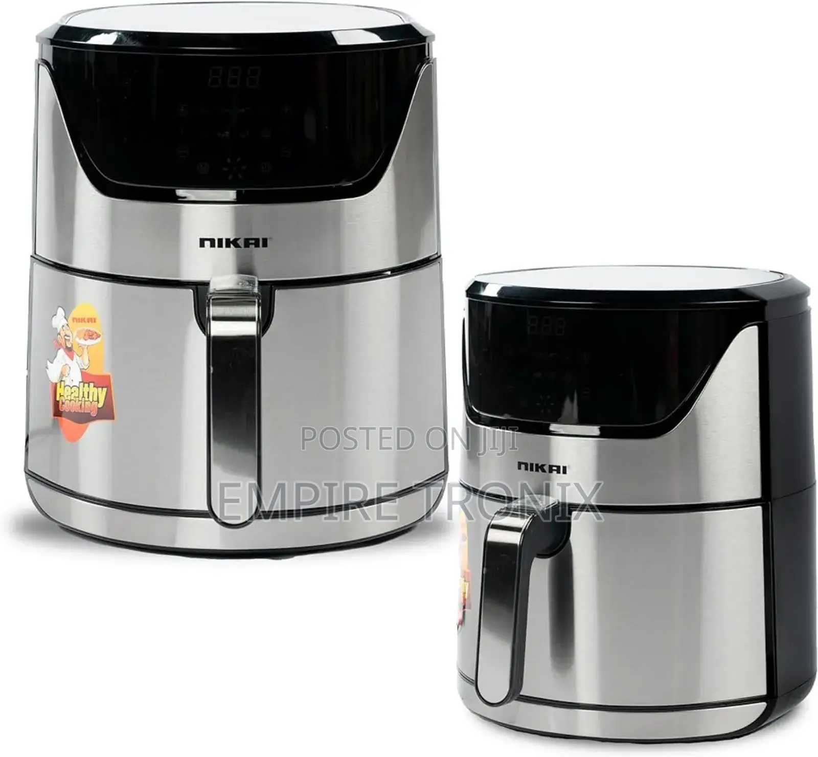 Nikai 6L Stainless Steel Air Fryer Multifunctional NAF688DS