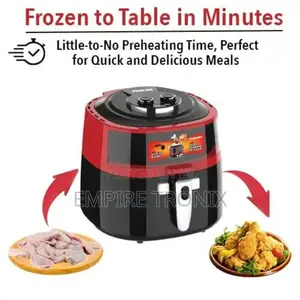 Nikai Air Fryer 8L W/ Tray 1800w 30 Min Timers NAF877A