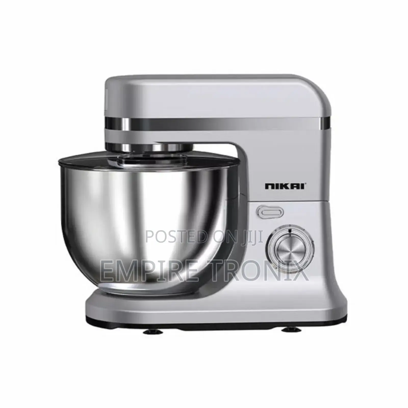 Nikai Stand Mixer 12L 1500w 6 Speed Nsm1200a Silver 1500W