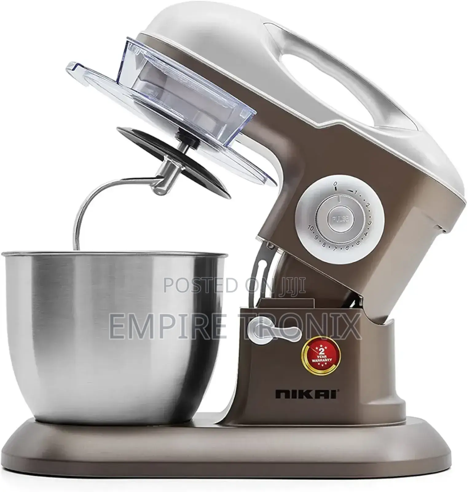 Nikai Stand Mixer 1200W 6.5L 10 Speeds - NSM650A