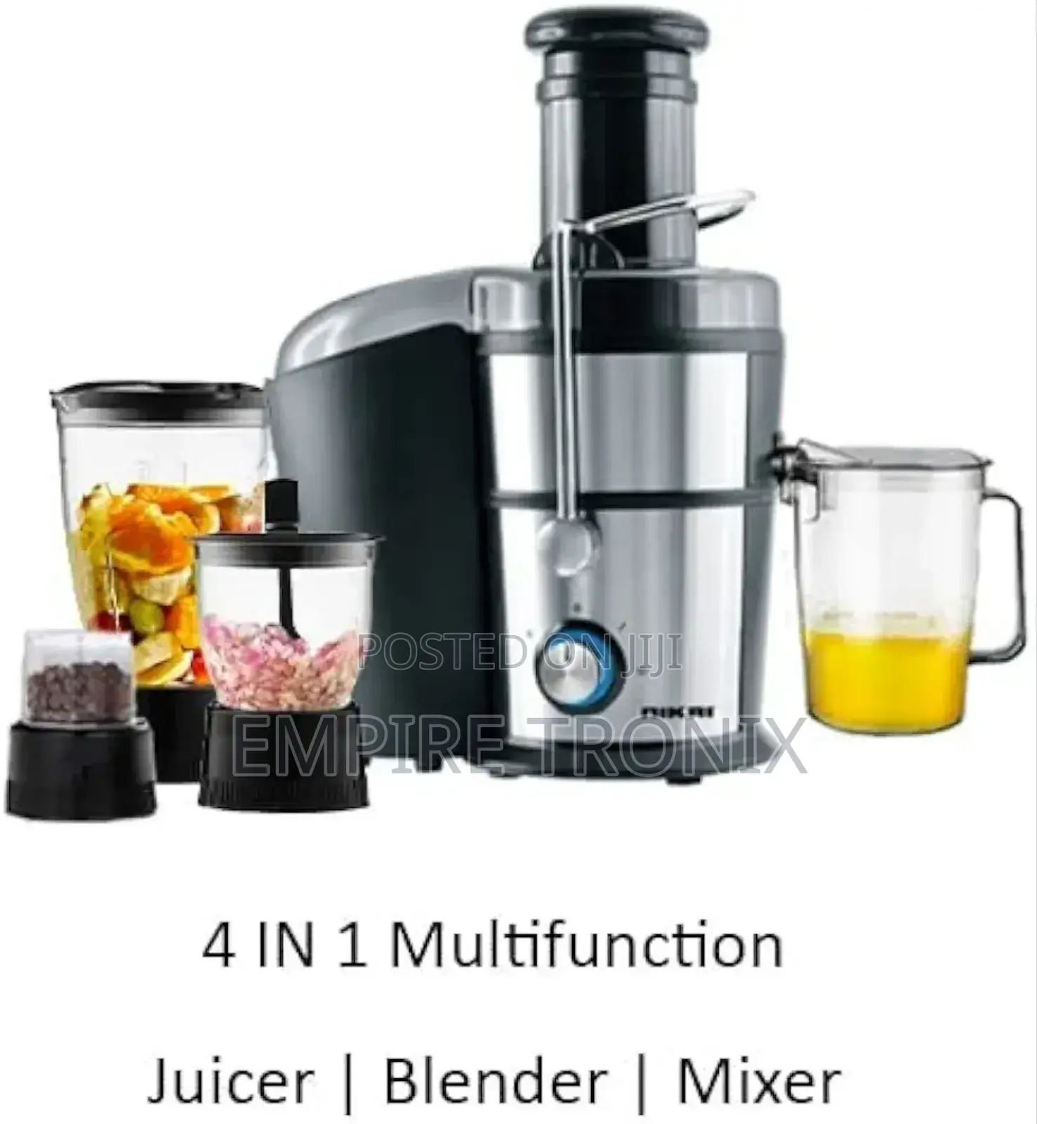Nikai 800W 4 in 1 Food Processor NFP881G