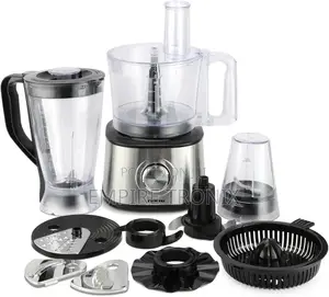 Nikai 1000 Watts 10-in-1 Food Processor 2 Speed NFP3100A
