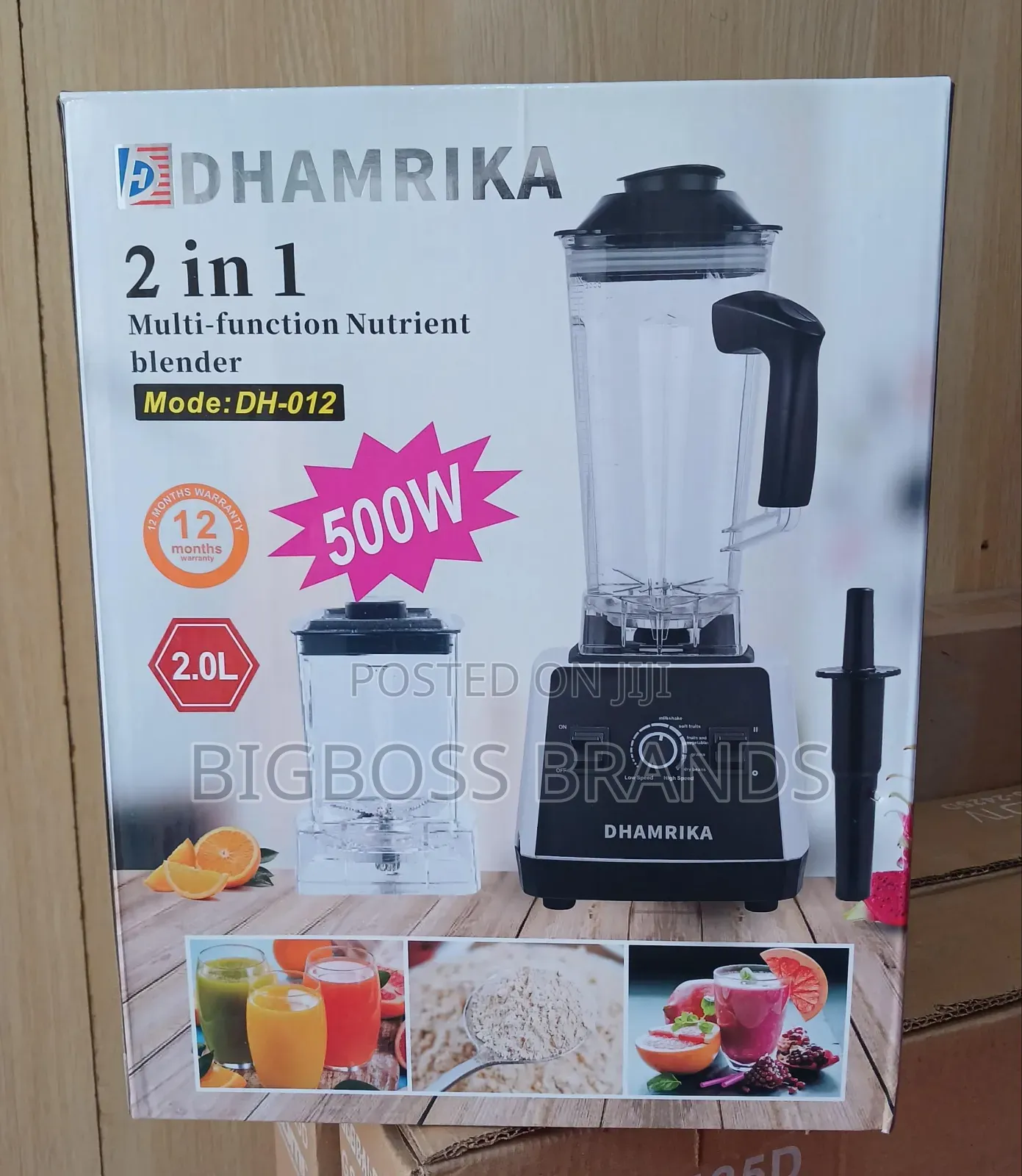 Dhamrika Electric Heavy Duty Blender 2L