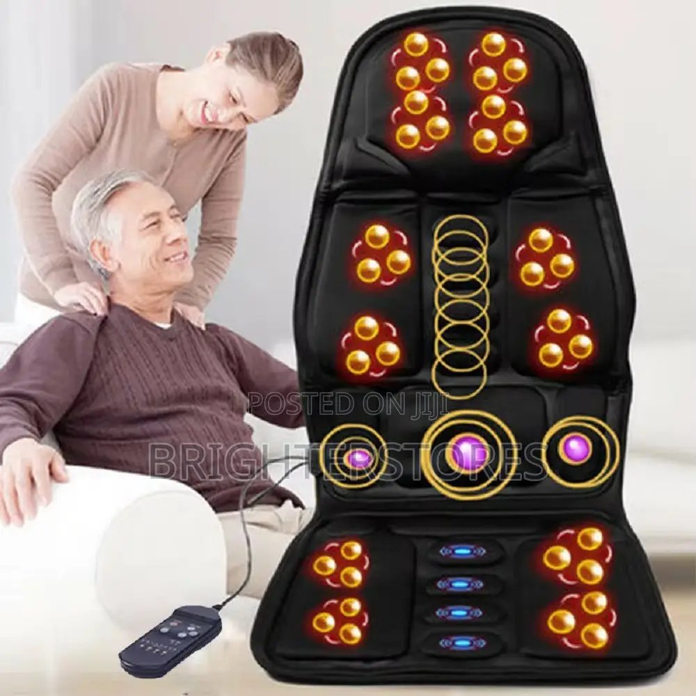 Back Massage Chair Pad With Heat, Chair Massager For Full Bo