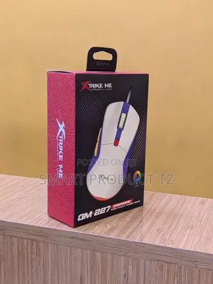 EXTRIKE ME Ergonomic Wired Backlit Gaming Moues