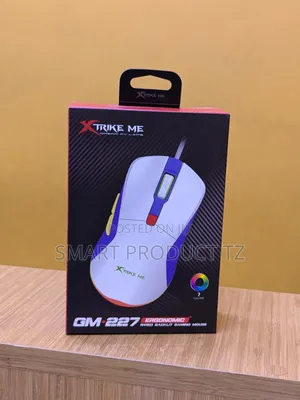 EXTRIKE ME Ergonomic Wired Backlit Gaming Moues