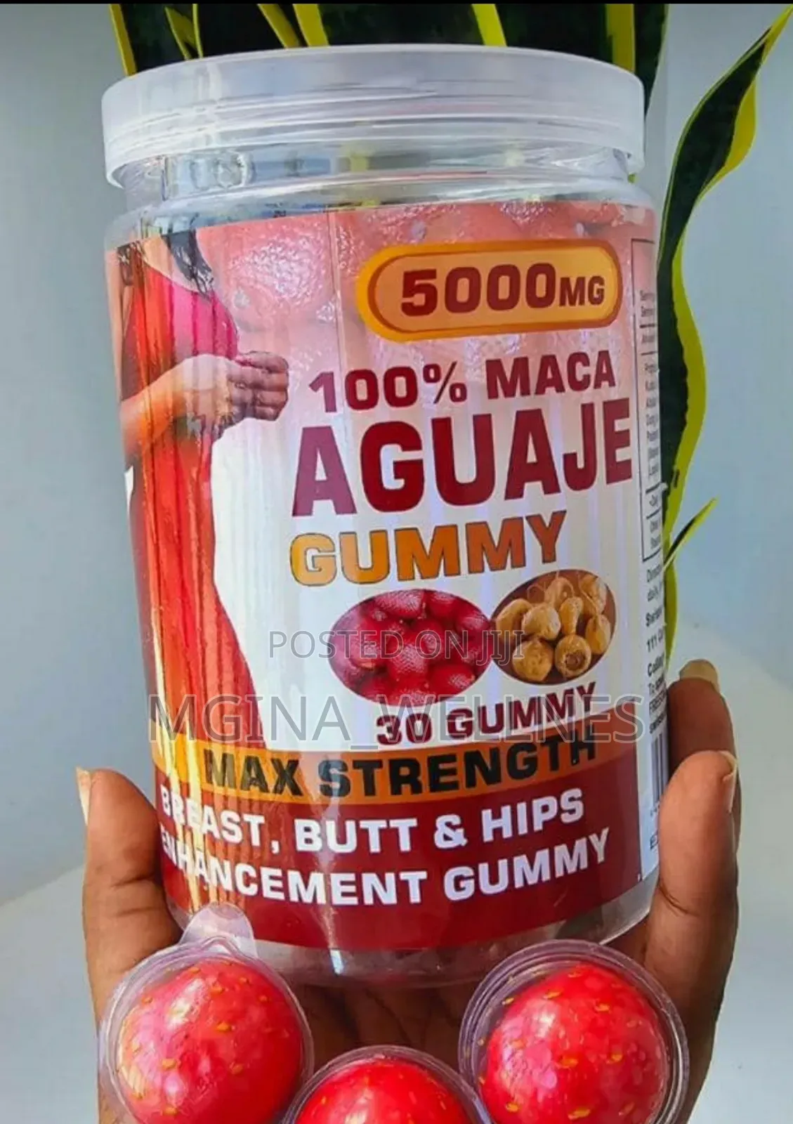 Maca Aguaje Gummy - Breast, Butt Hip Enlargement Gummy