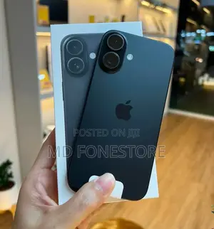 New Apple iPhone 16 128 GB Black