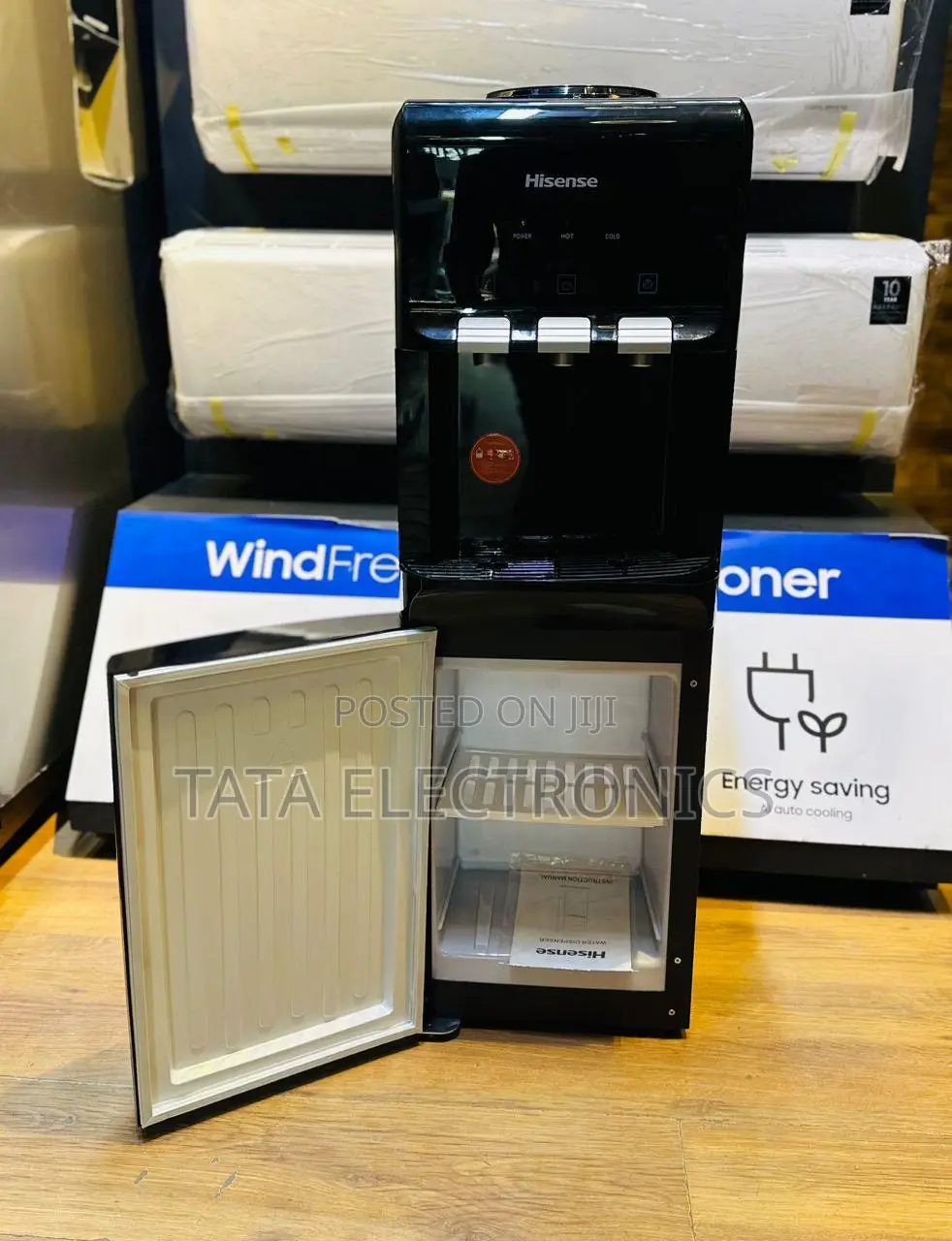 Hisense 96WDTB Water Dispenser – 3 Taps With Built-in Fridge