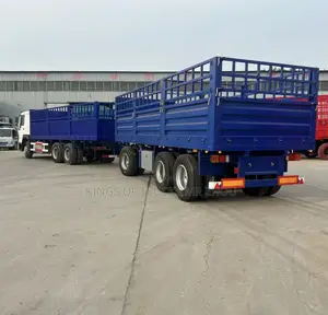 Ready to Order Stake Truck With Full Trailer for Sale