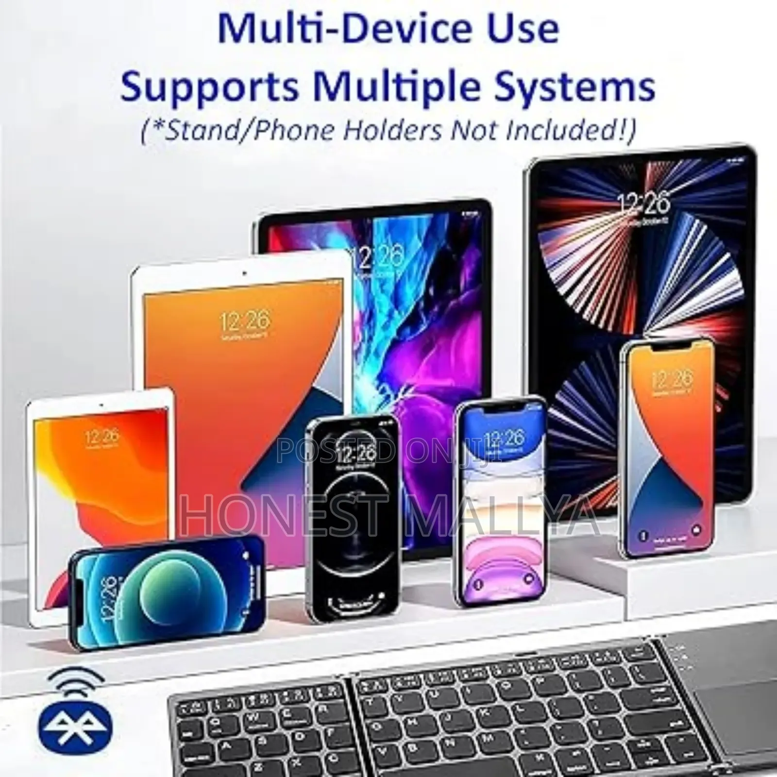 Foldable Bluetooth Keyboard