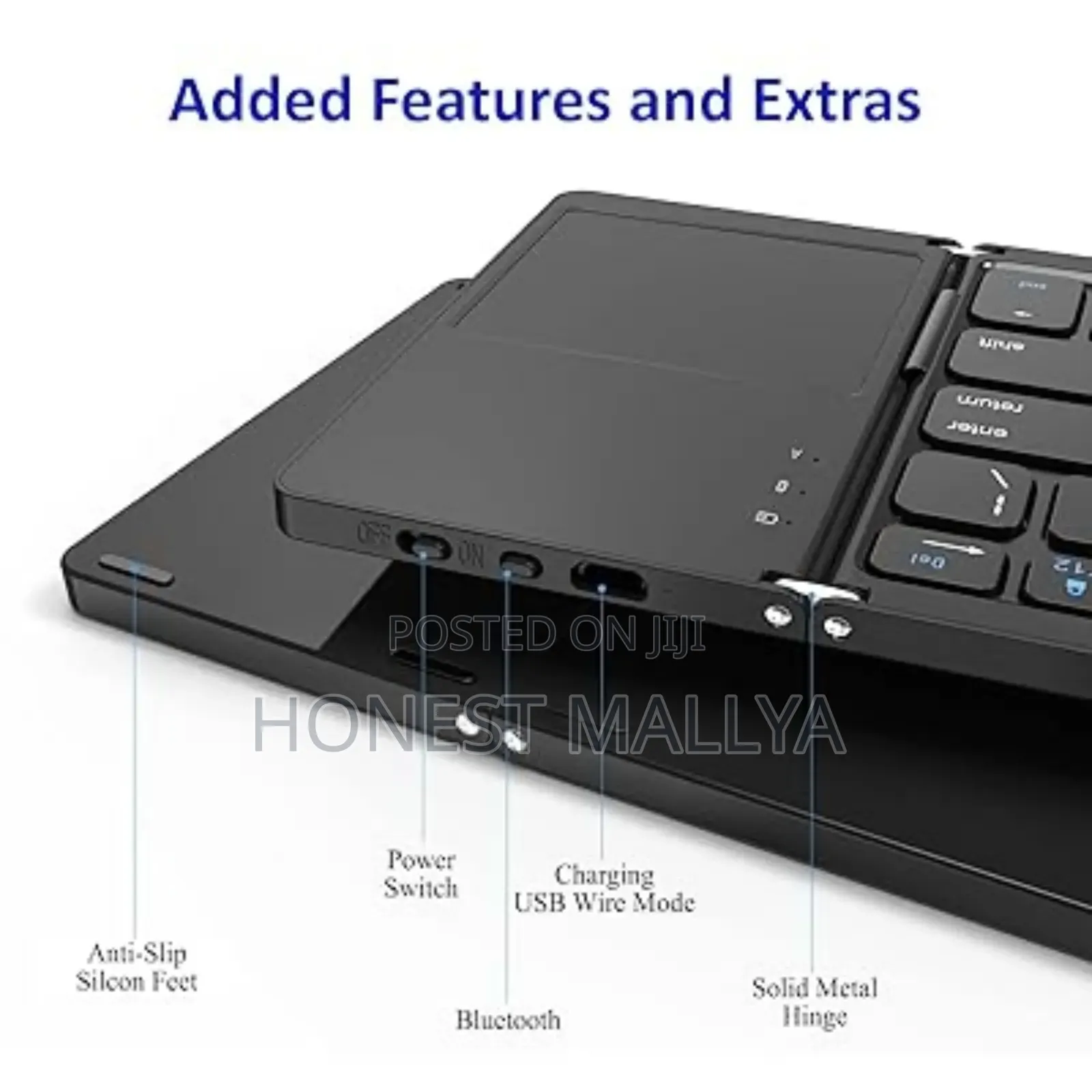 Foldable Bluetooth Keyboard