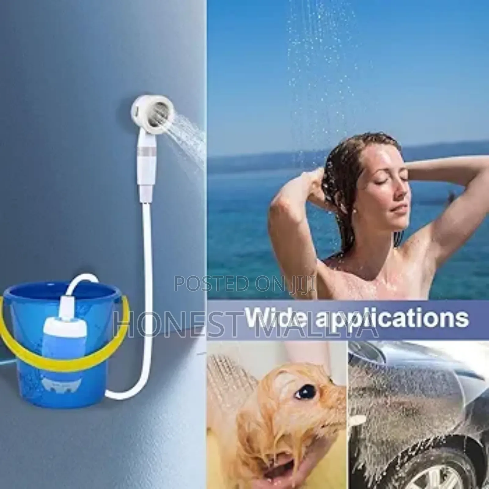 Portable Rechagable Shower Pump