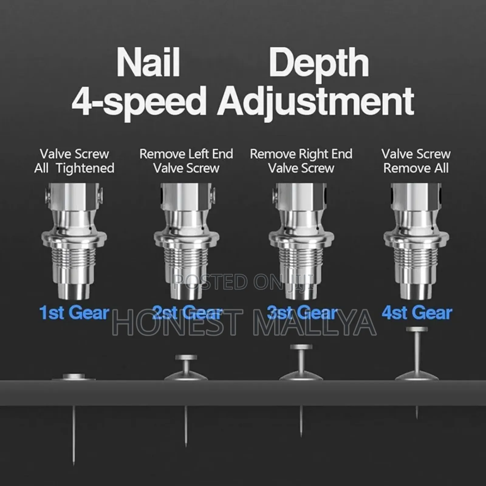 Manual Mini Nail Gun Kit