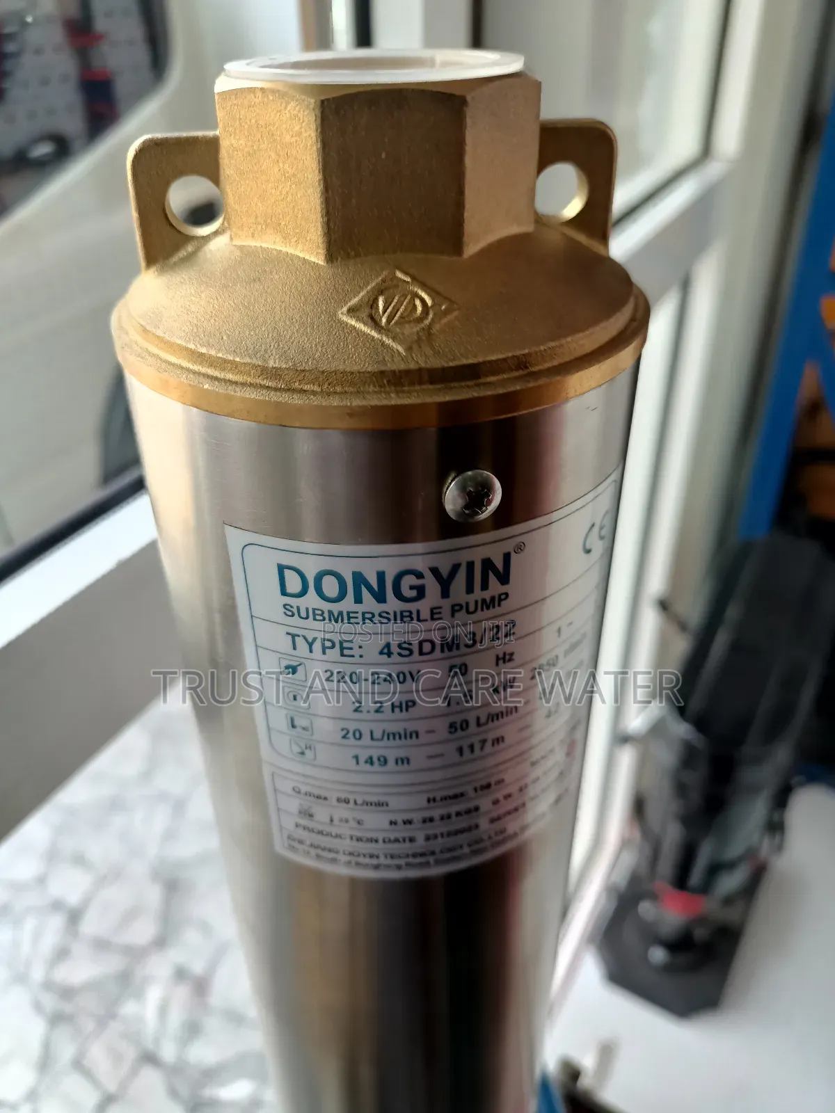 Dongyin Water Pump 2.2hp