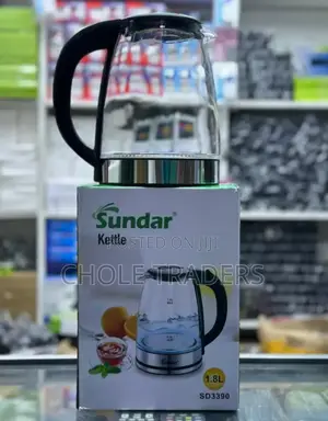 1.8L Sundar Transparent Electric Kettle