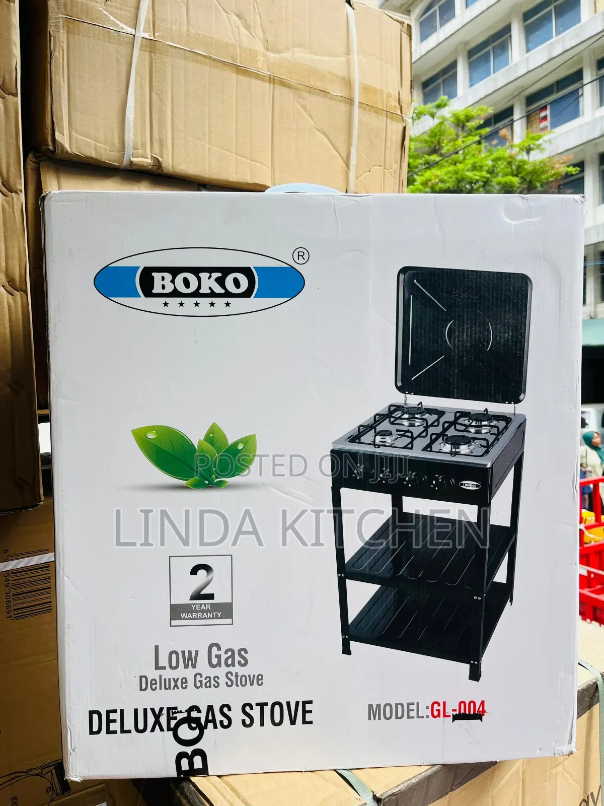 Deluxe Gas Stove 4plate
