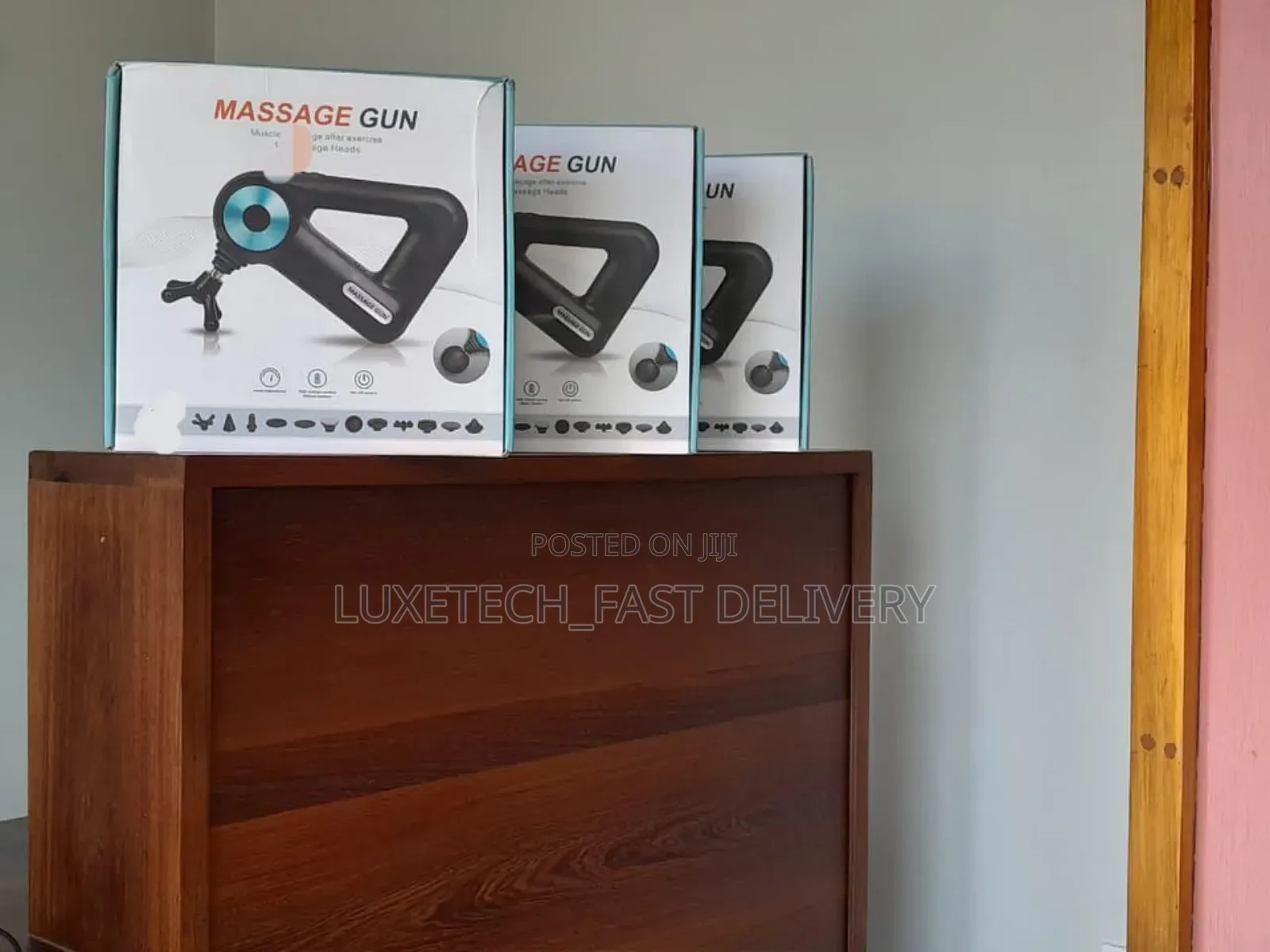 Body Massage Gun With 9 Heads