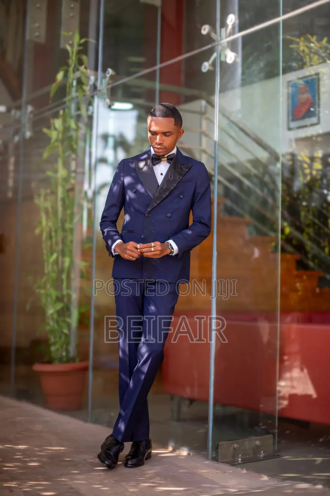 Modern Dark Blue Suit | Stylish | Suti Kali