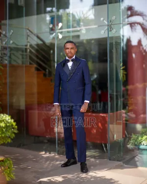 Modern Dark Blue Suit | Stylish | Suti Kali