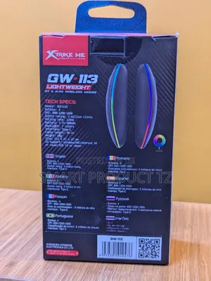 EXTXRIKE ME Rechargeable Wireless Bluetooth Mouse GW-113