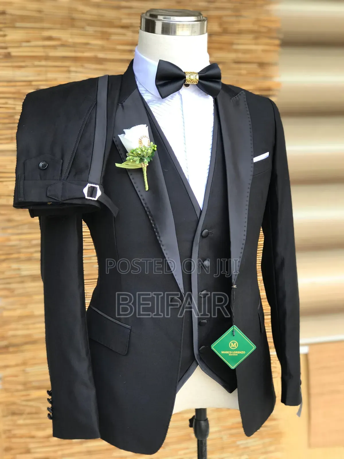 Black TAXEDO MEN'S Suits | Suti Kali Za Kiume