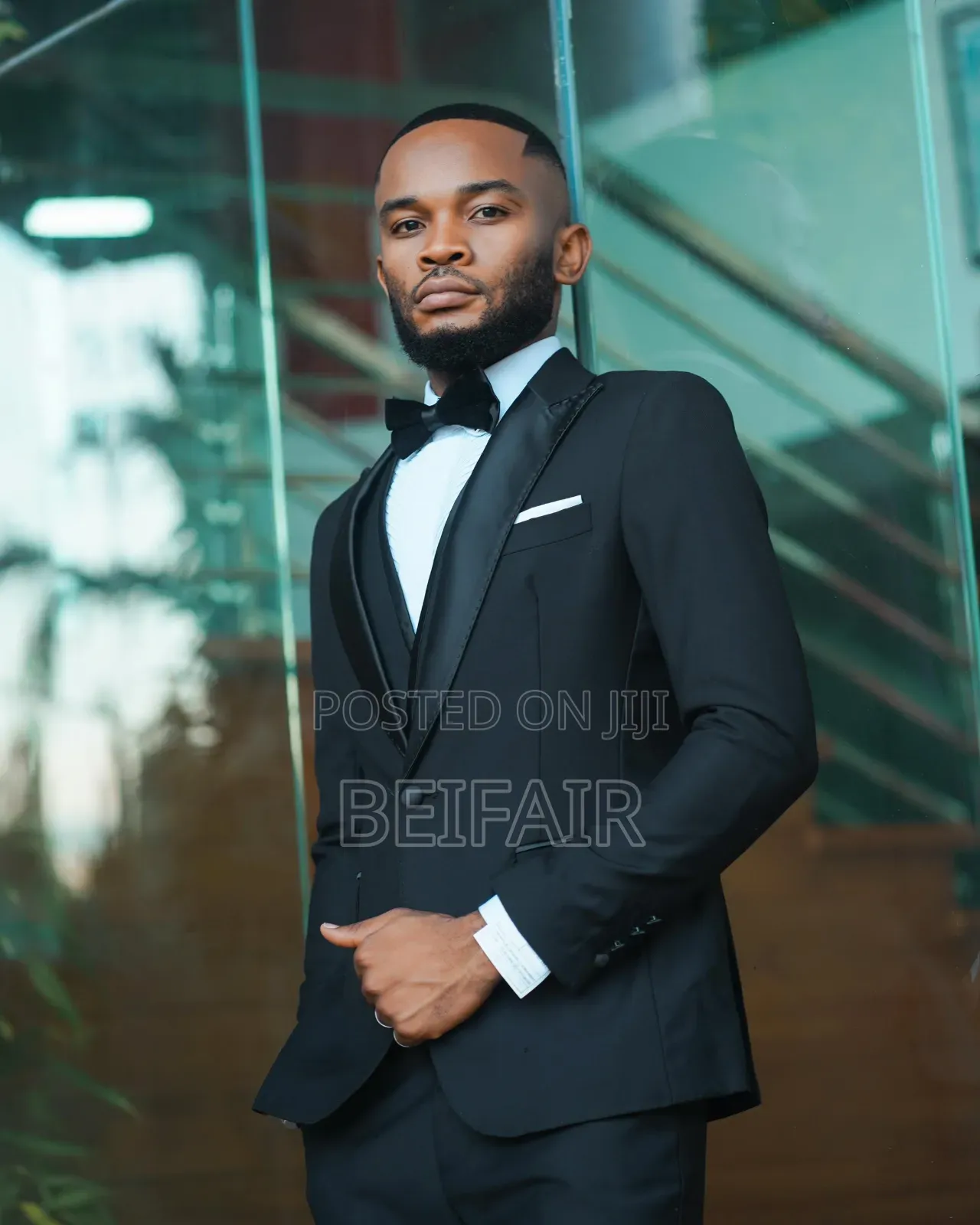 Black TAXEDO MEN'S Suits | Suti Kali Za Kiume