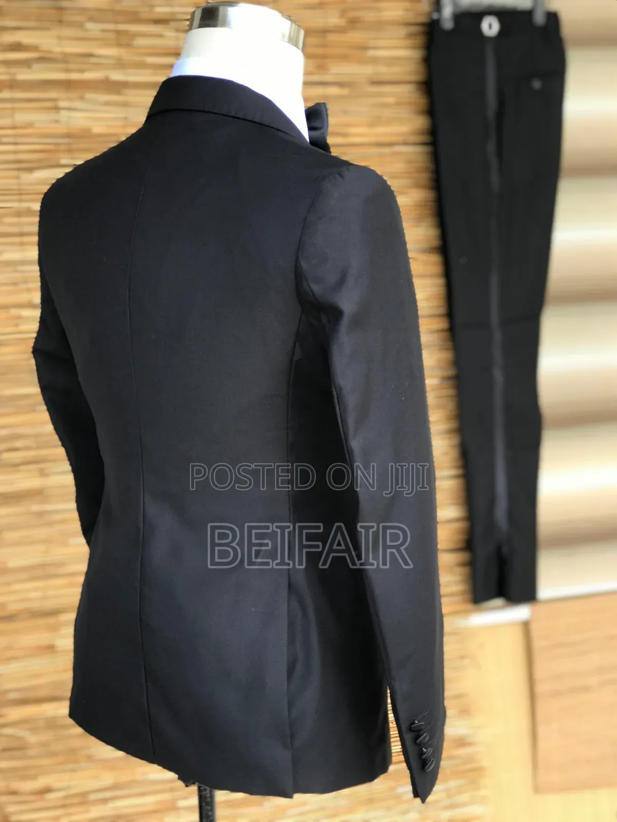 Black TAXEDO MEN'S Suits | Suti Kali Za Kiume