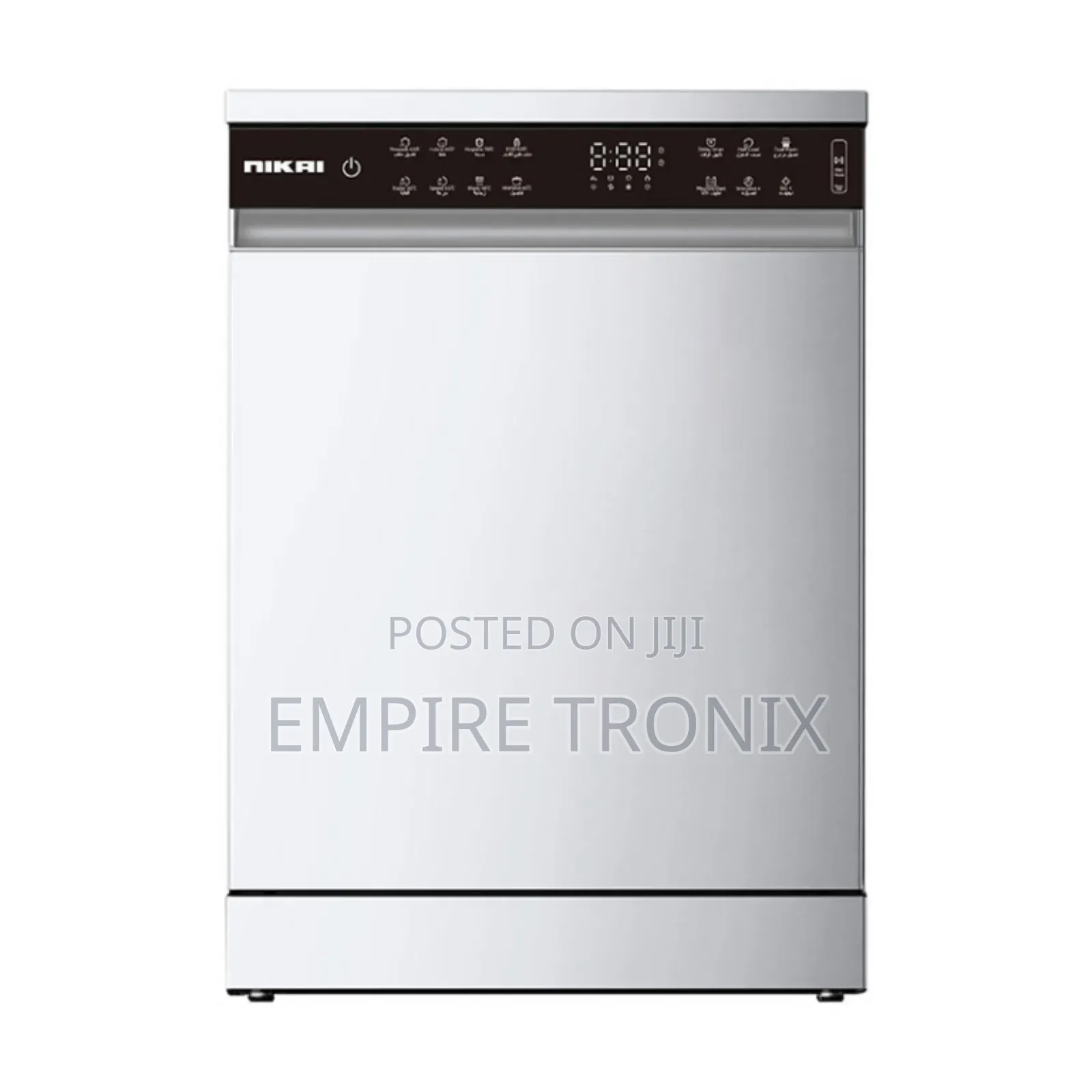 Nikai Dish Washer 60cm Semi Built 14 Plates NDW158SS