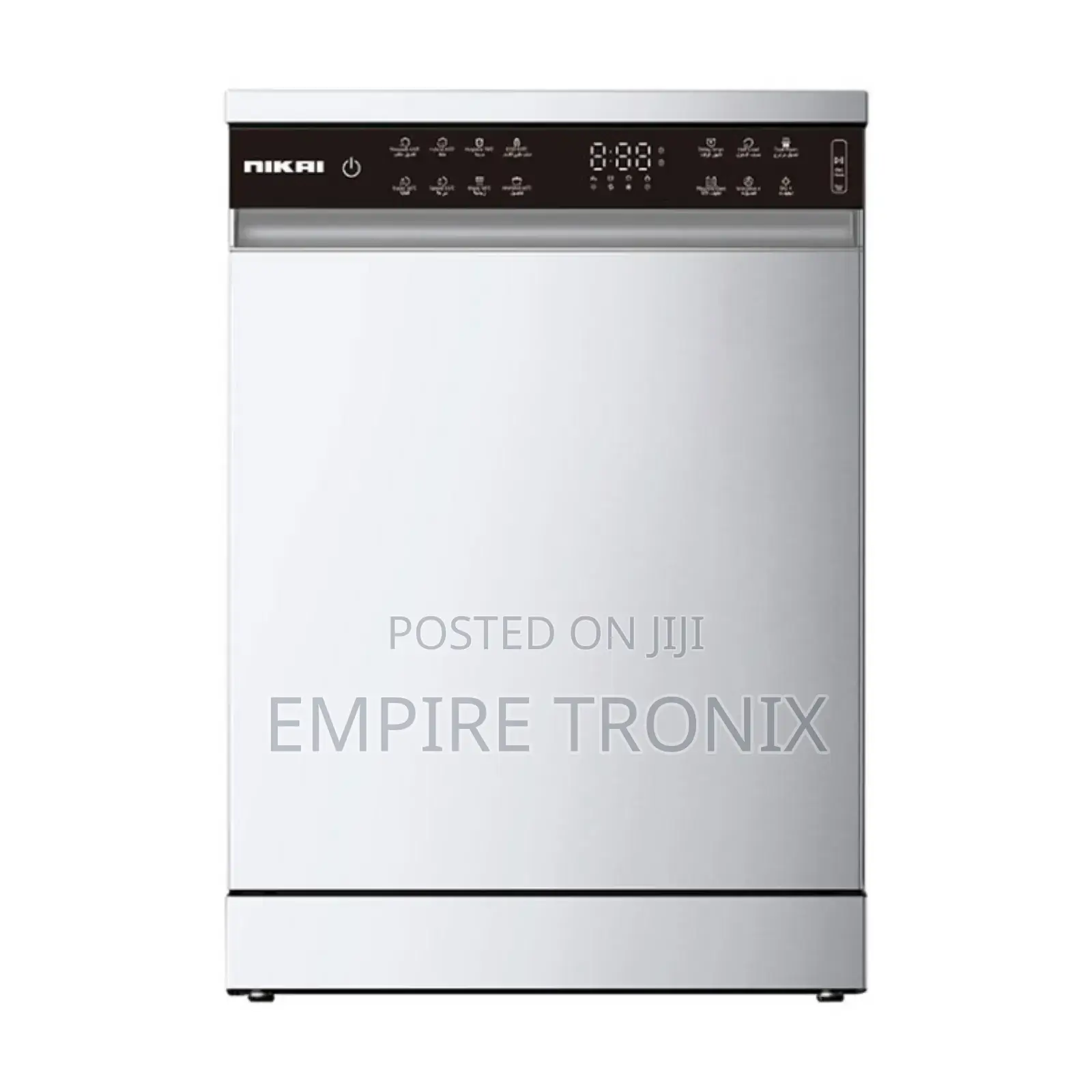 Nikai Dish Washer 60cm Semi Built 14 Plates NDW158SS