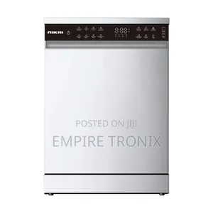Photo - Nikai Dish Washer 60cm Semi Built 14 Plates NDW158SS