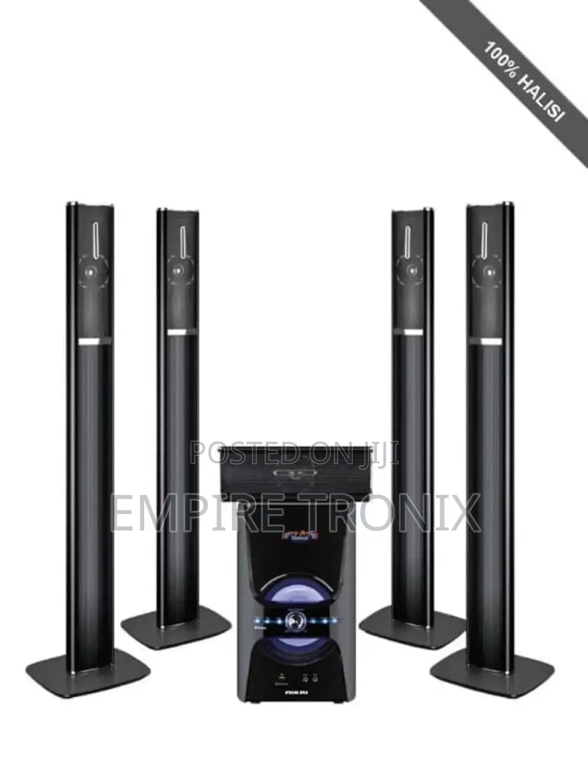 Nikai Home Theater 5.1ch Bluetooth FM USB 2500W NHT6100BTB