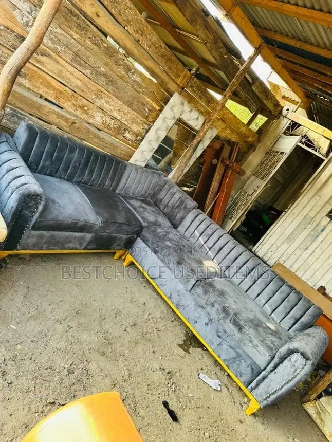 Sofa L Mpya Seven People 7 Kabisa Spring Fibbers Mpya