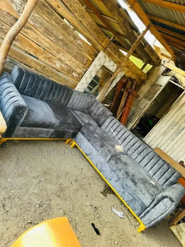 Sofa L Mpya Seven People 7 Kabisa Spring Fibbers Mpya