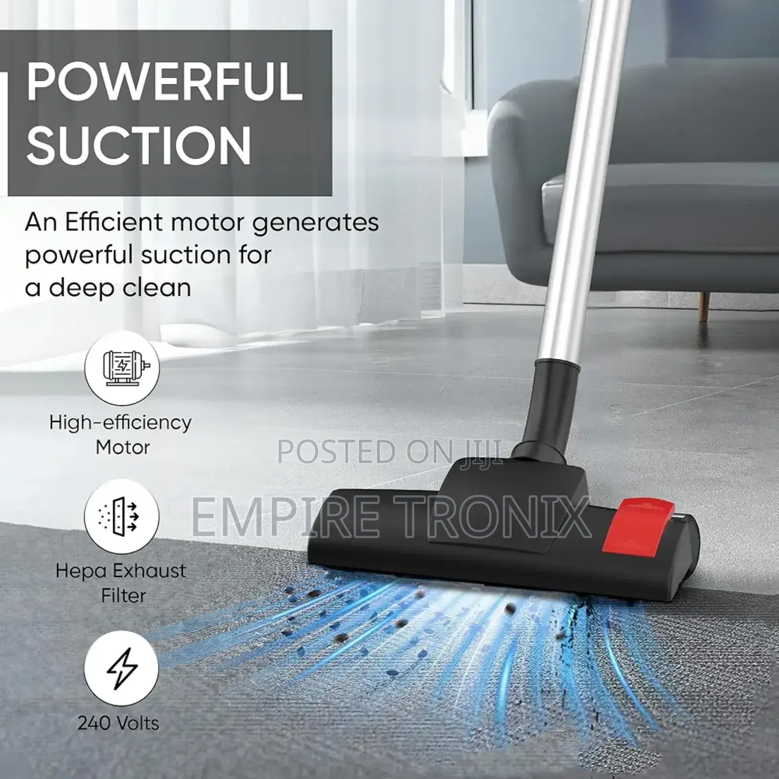 Nikai 2000W Vacuum Cleaner - NVC9260A1