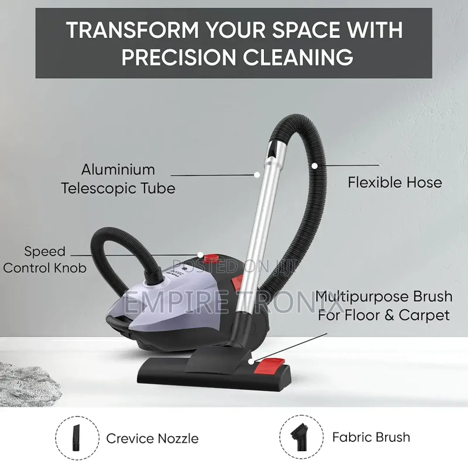 Nikai 2000W Vacuum Cleaner - NVC9260A1