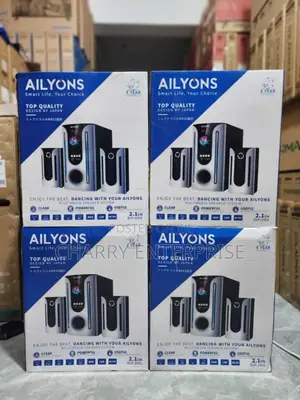 Ailyons Subwoofer Mziki Wa Kijanja ELP 2501
BLACK and WHITE