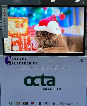 Octa Smart Double Glass Tv 32 Inch With Screen Mirroring