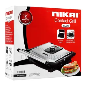 Nikai 6 Slices Contact Grill – NG543N2A
